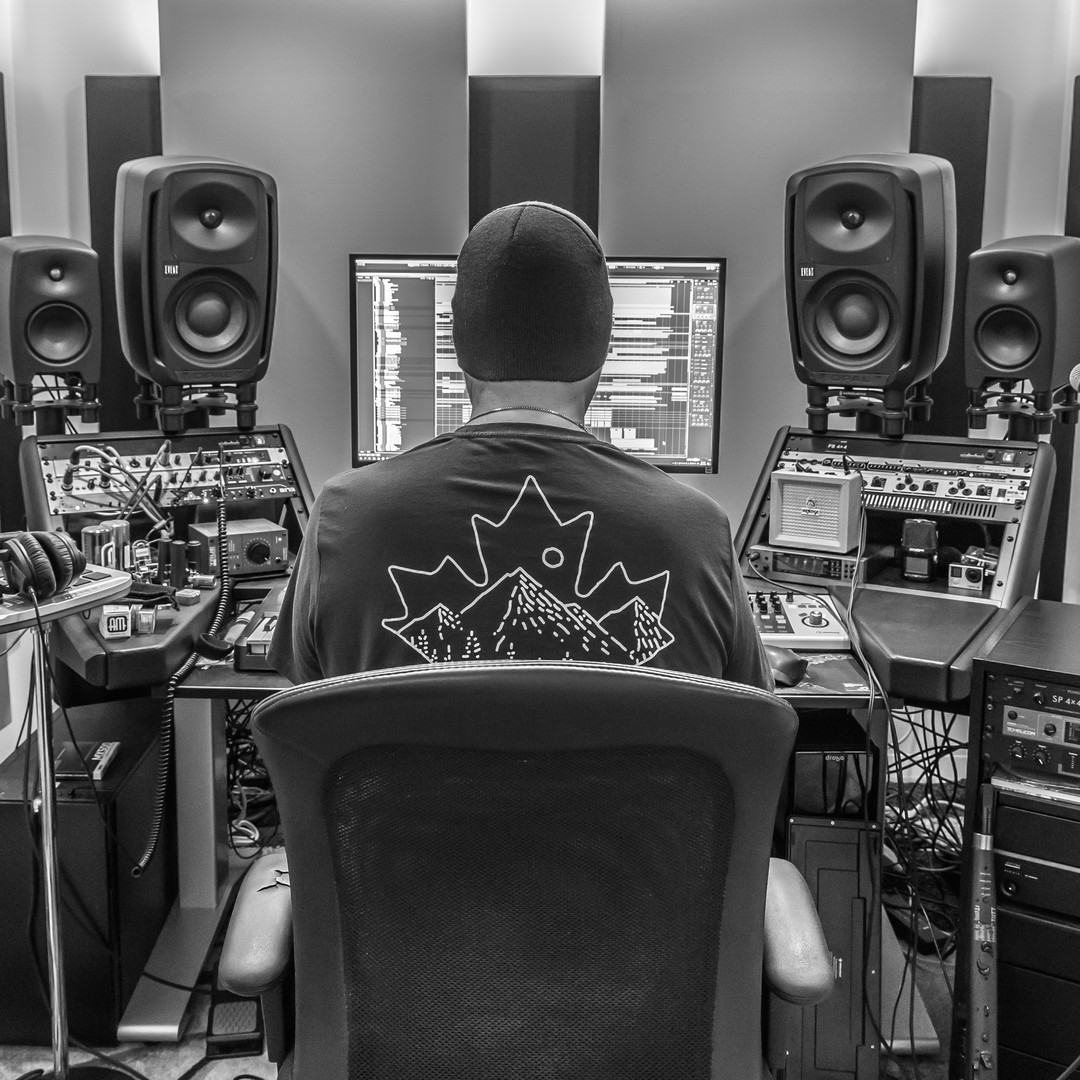 Happy Thanksgiving weekend to my Canadian friends!  I'm working hard on finishing more tracks...also it looks like making this album has cost me my left armrest lol